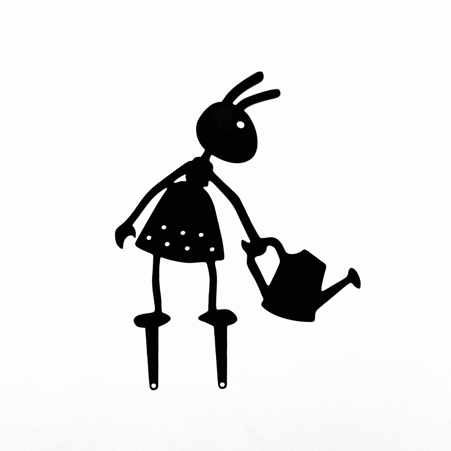 Ant with watering can