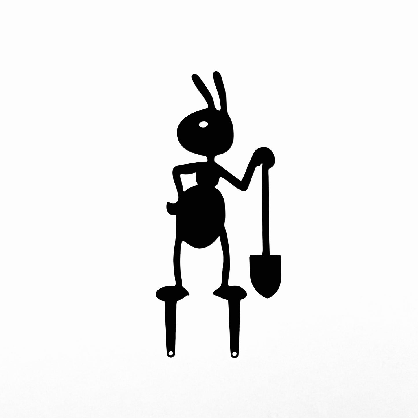 Ant with shovel