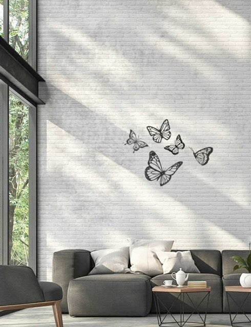 Butterflies set (5pc) home and garden decor